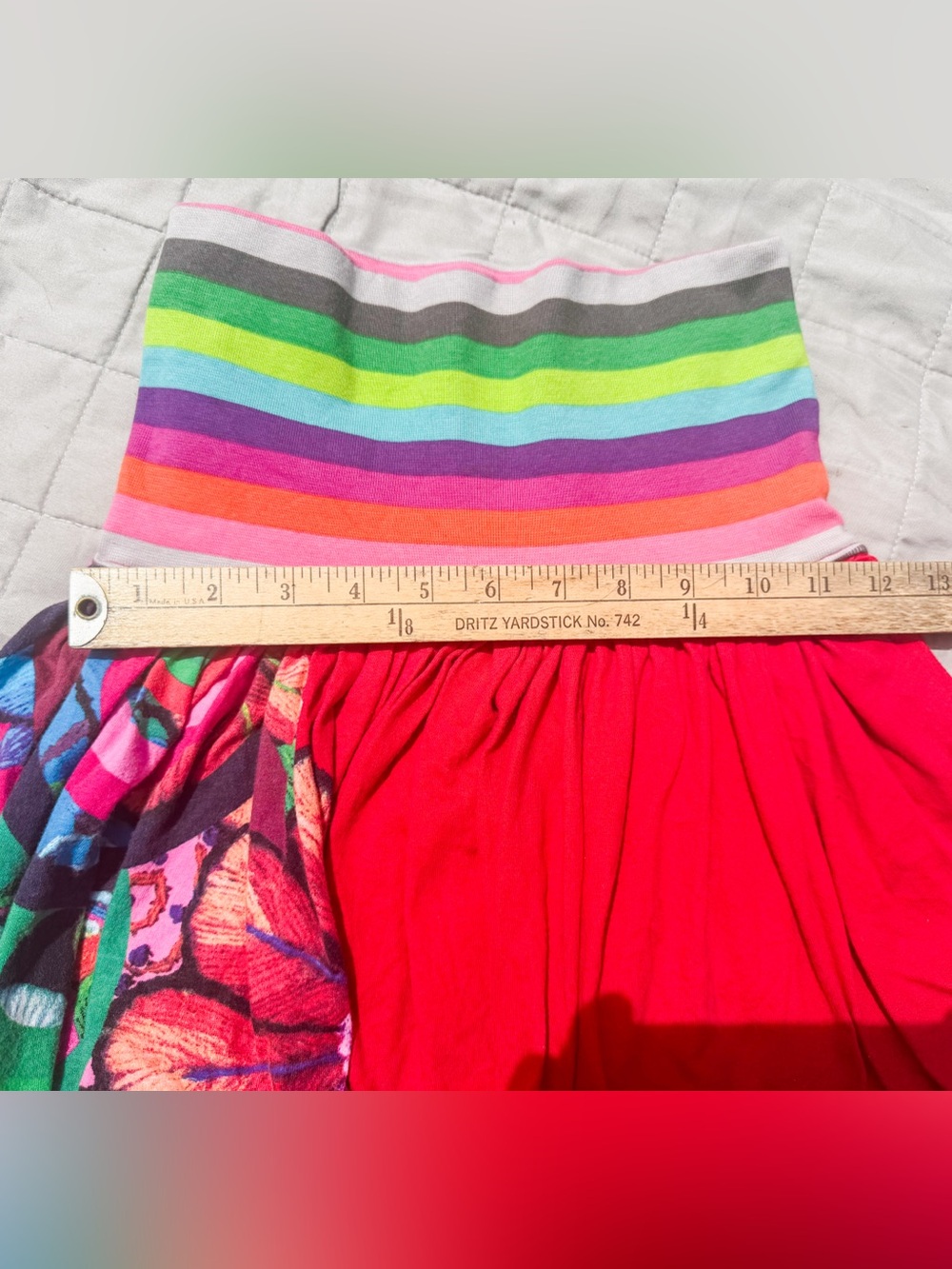 Dejigual 5 6 Girl Artwear Skirt High End Boutique Adjustable Sz Boutique Unique - Picture 8 of 8